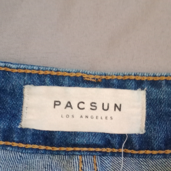 Pacsun high waisted Mom cropped retro jeans size 30 - Picture 8 of 14
